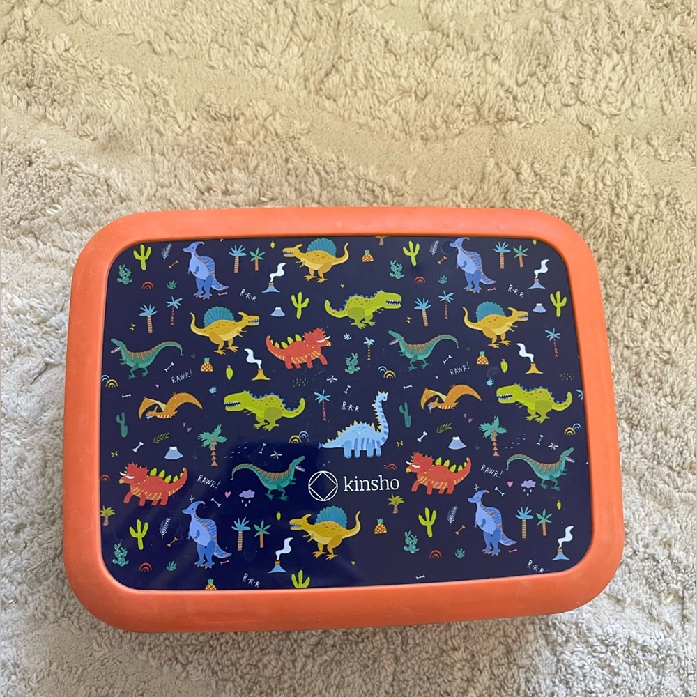 Kinsho Lunch Box - Dinosaur Bento Box for Boys Toddler Daycare